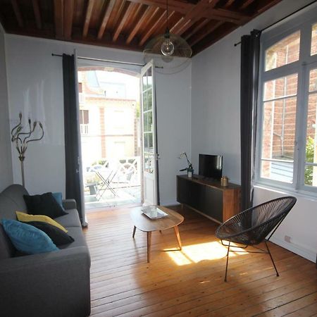 Studio + terrasse centre-ville Villers Sur Mer Appartamento Esterno foto