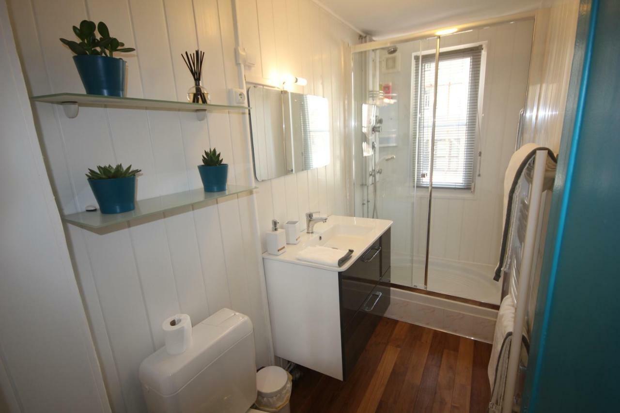 Studio + terrasse centre-ville Villers Sur Mer Appartamento Esterno foto